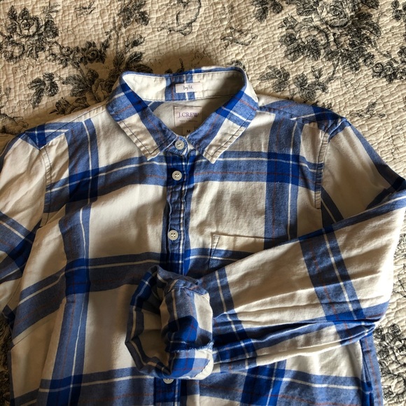 J. Crew flannel shirt - Picture 1 of 6
